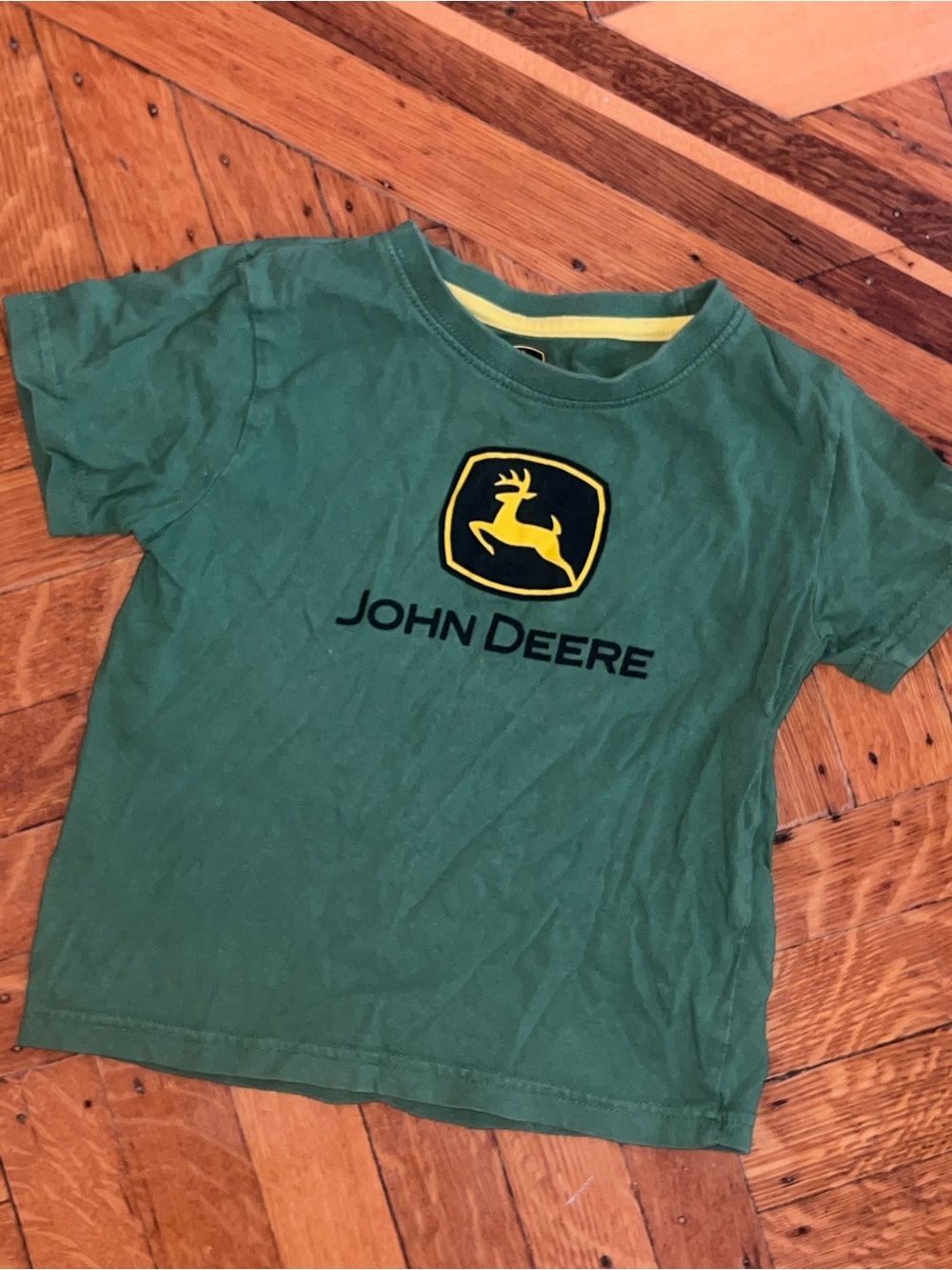 John Deere Green Tee with Yellow Logo